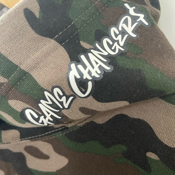 Game Changer amo print hoodie streetwear front pocket hood XL unisex - Picture 7 of 7